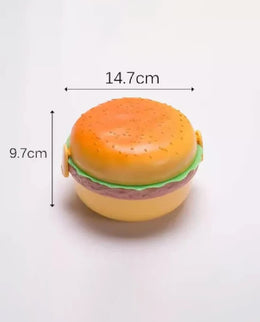 Titepo Leak-Proof Burger Shape Lunch Box Fun Design | Return Gift Online
