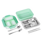 Titepo Leak-Proof Lunch Box with Cutlery Green
