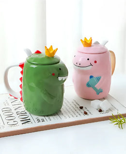 Titepo Pink Dino Mug