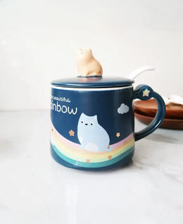 Rainbow Cat Mug