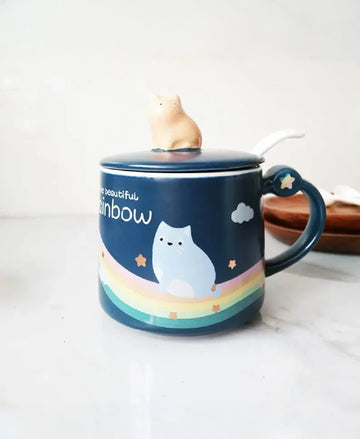 Rainbow Cat Mug