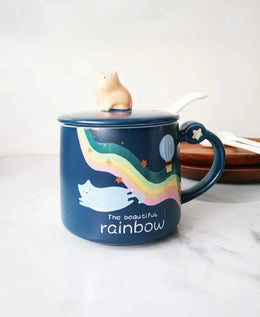 Titepo Rainbow Cat Mug