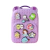 Waterproof Cartoon Kids Backpack-Purple