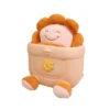 Waterproof EVA Sunflower Plush Backpack